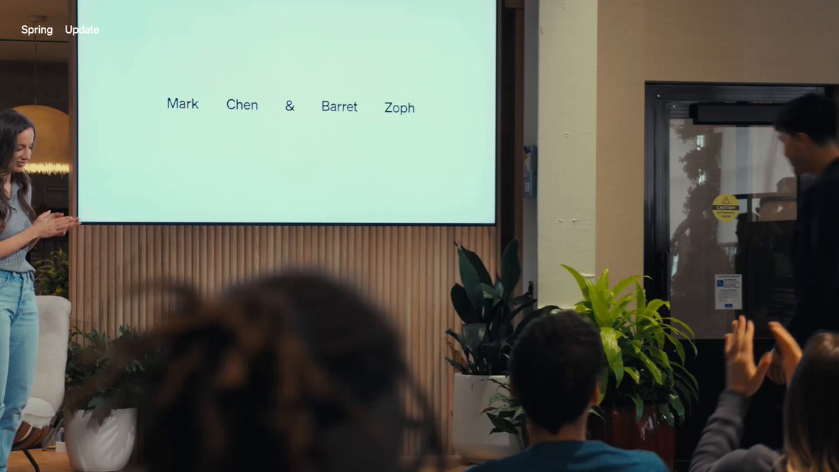 Wideo z wpisu OpenAI