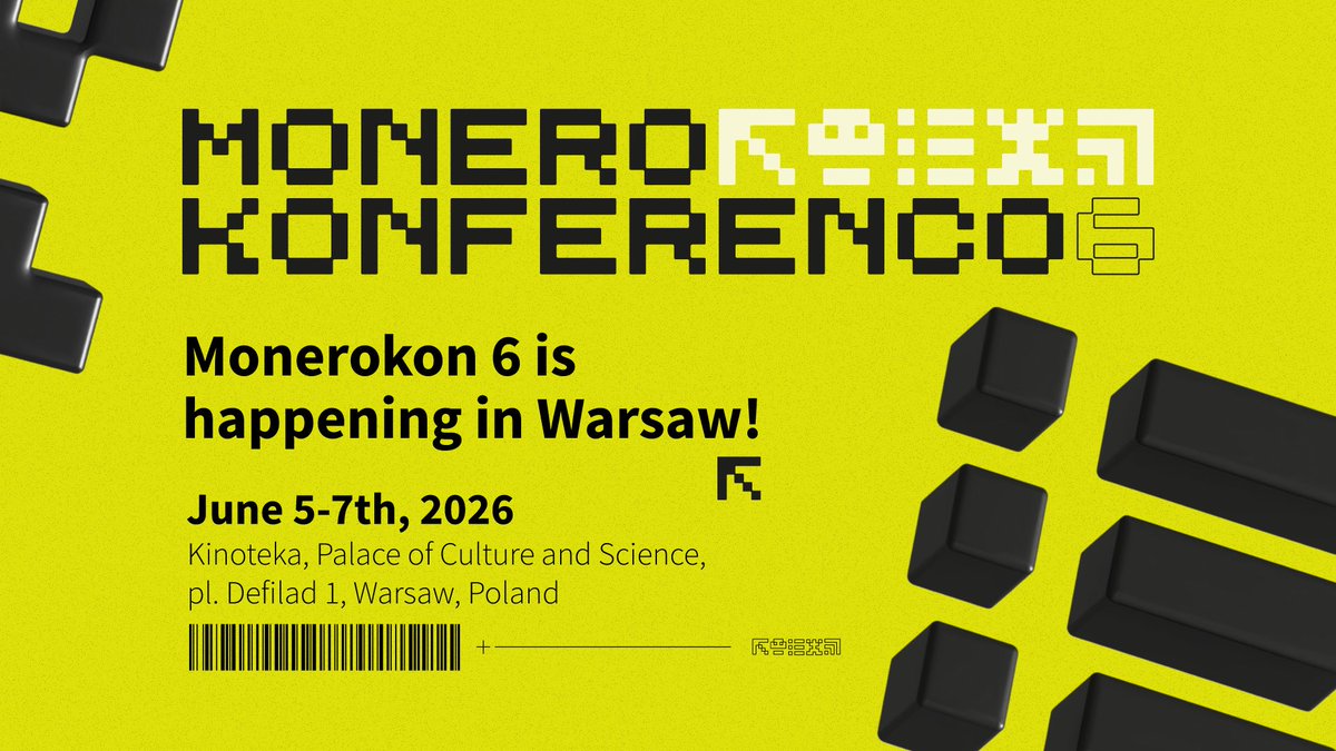 Media z wpisu MoneroKon
