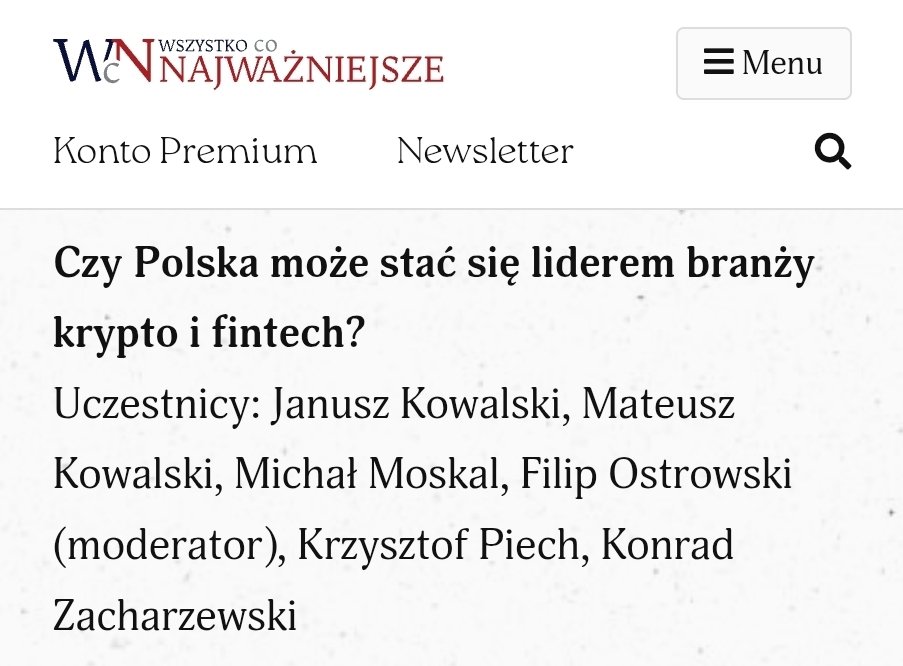 Media z wpisu Krzysztof Piech