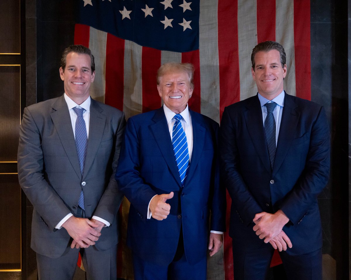 Media z wpisu Tyler Winklevoss
