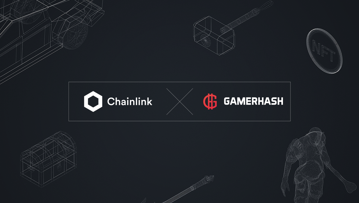 gamerhash chainlink partnership