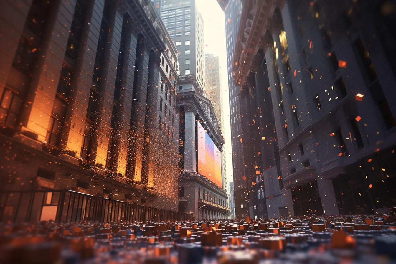 Chaos na Wall Street