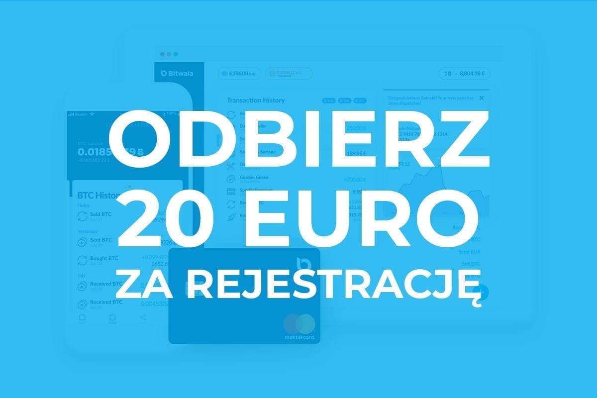 Bitwala rejestracja 20 euro