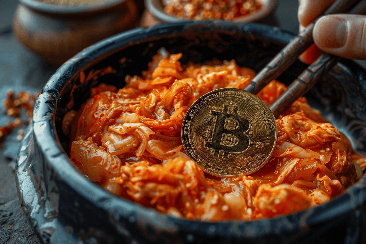 Bitcoin Kimchi Premium osiąga rekord.