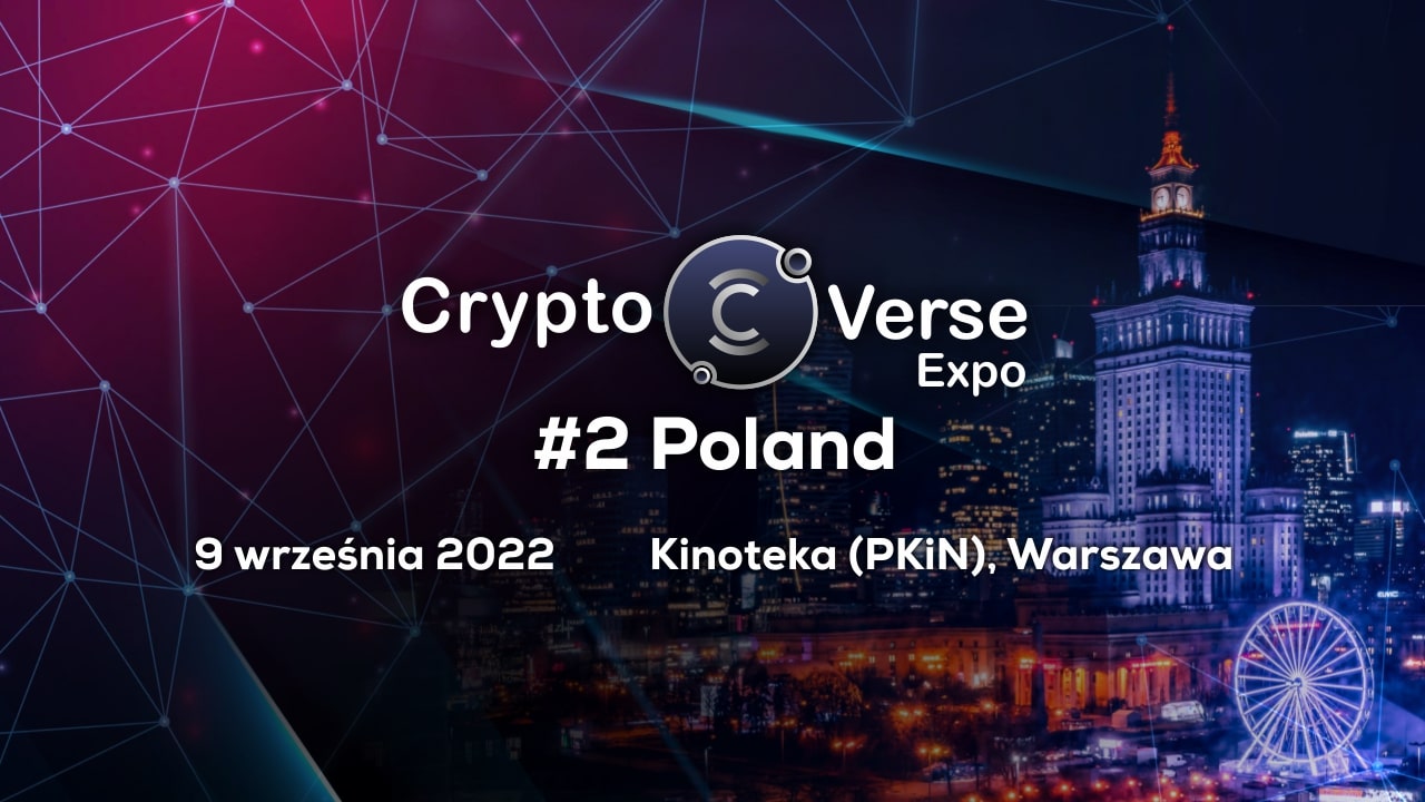 Targi i Konferencja CryptoVerse Expo #2 Poland w warszawskiej Kinotece już 9 września