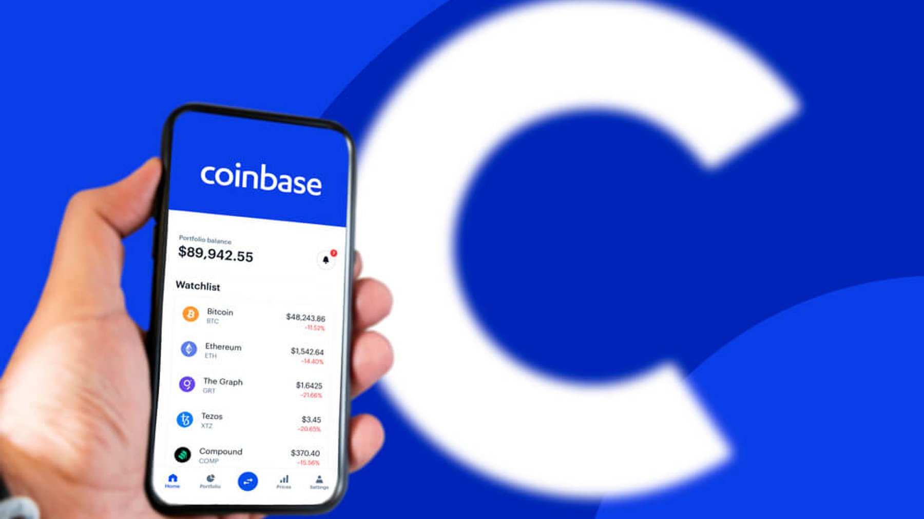 aplikacja coinbase
