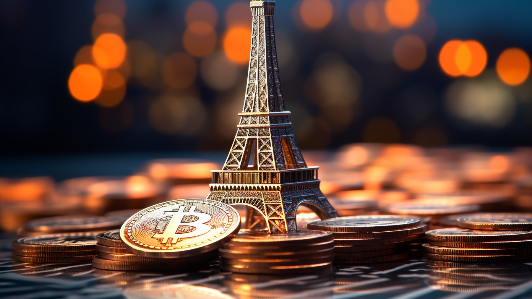 Francuskie banki wprowadzają kryptowaluty.
