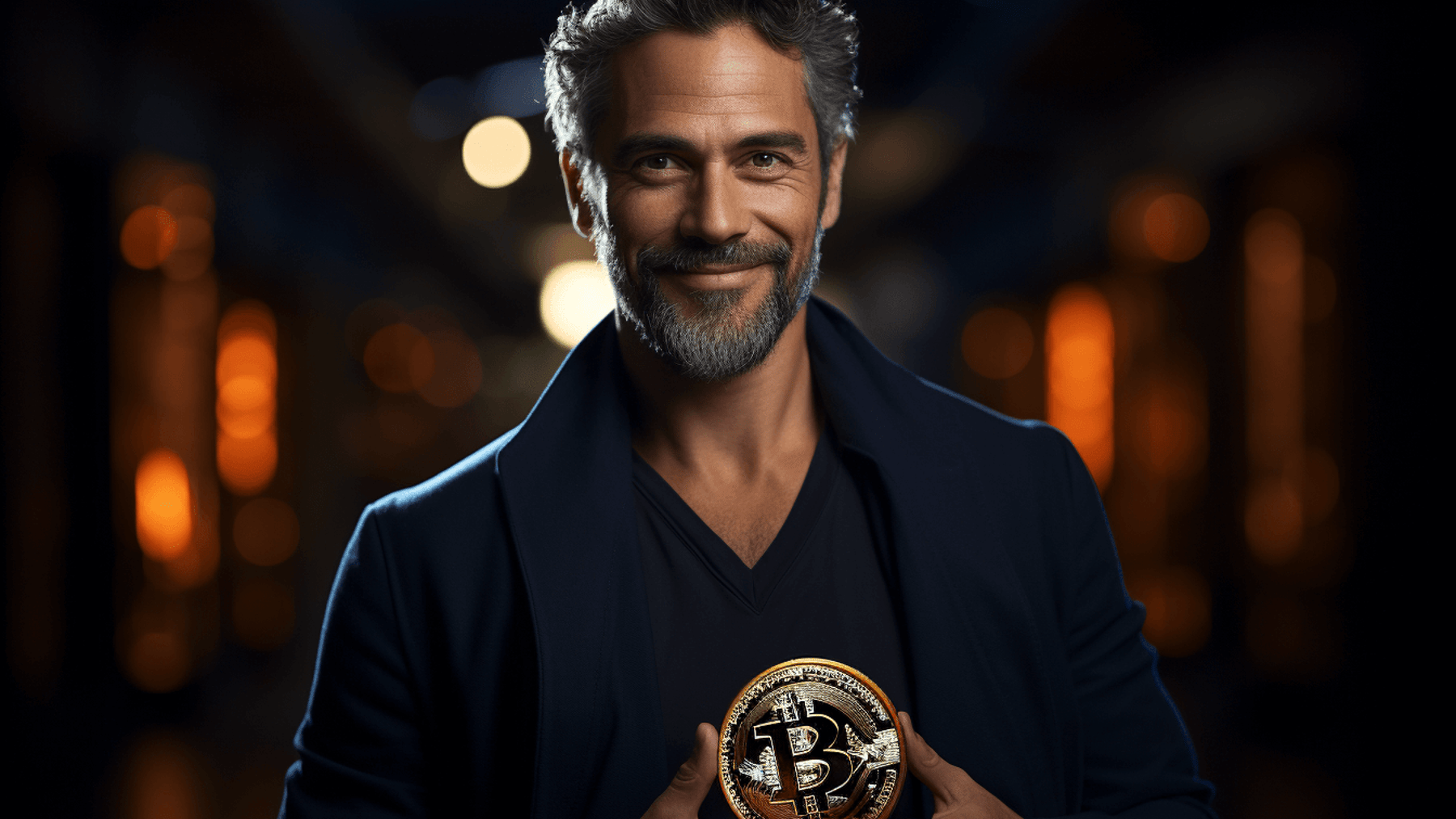 David Marcus promujący Bitcoina.