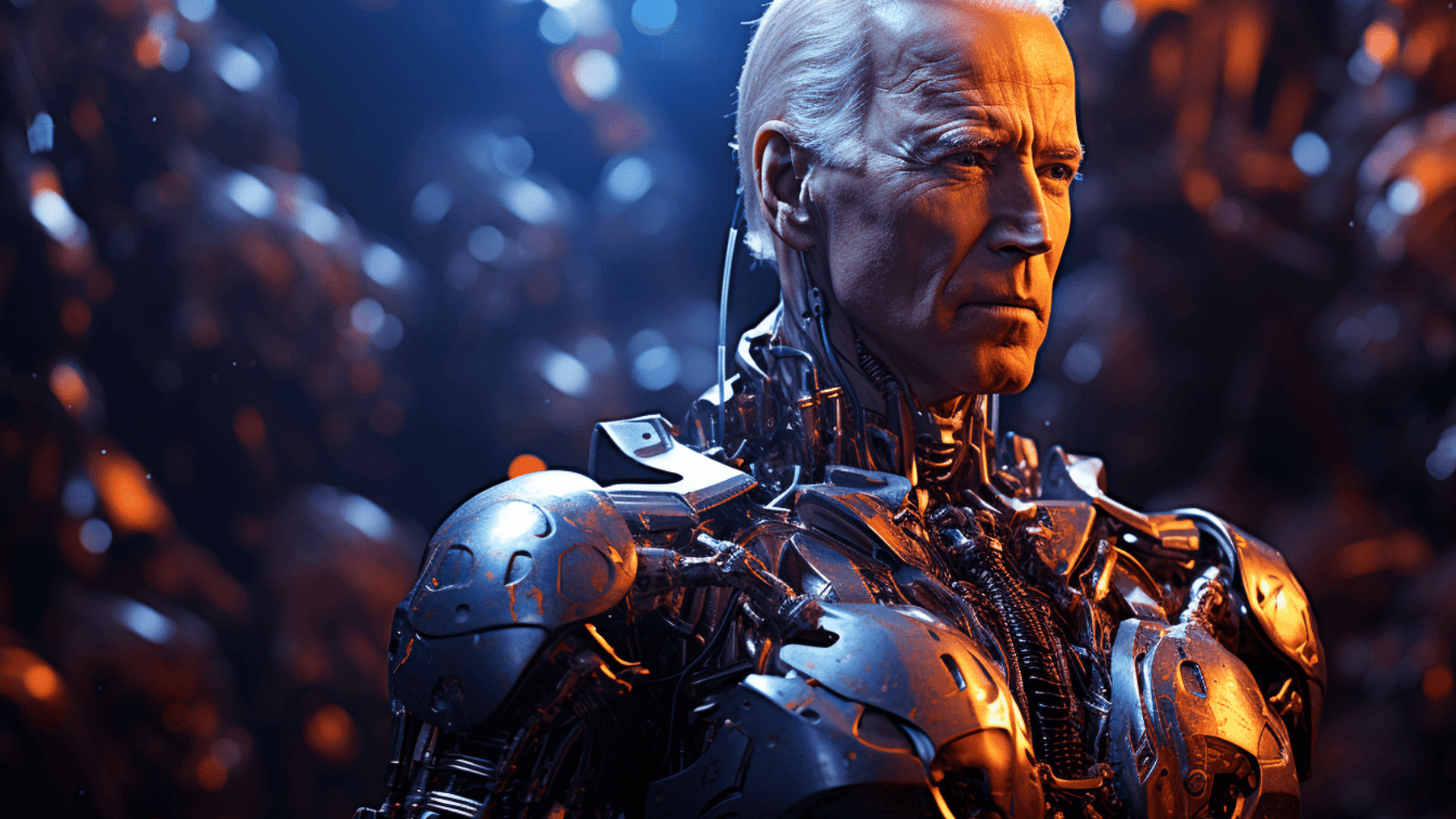 Osobisty android Joe Bidena.