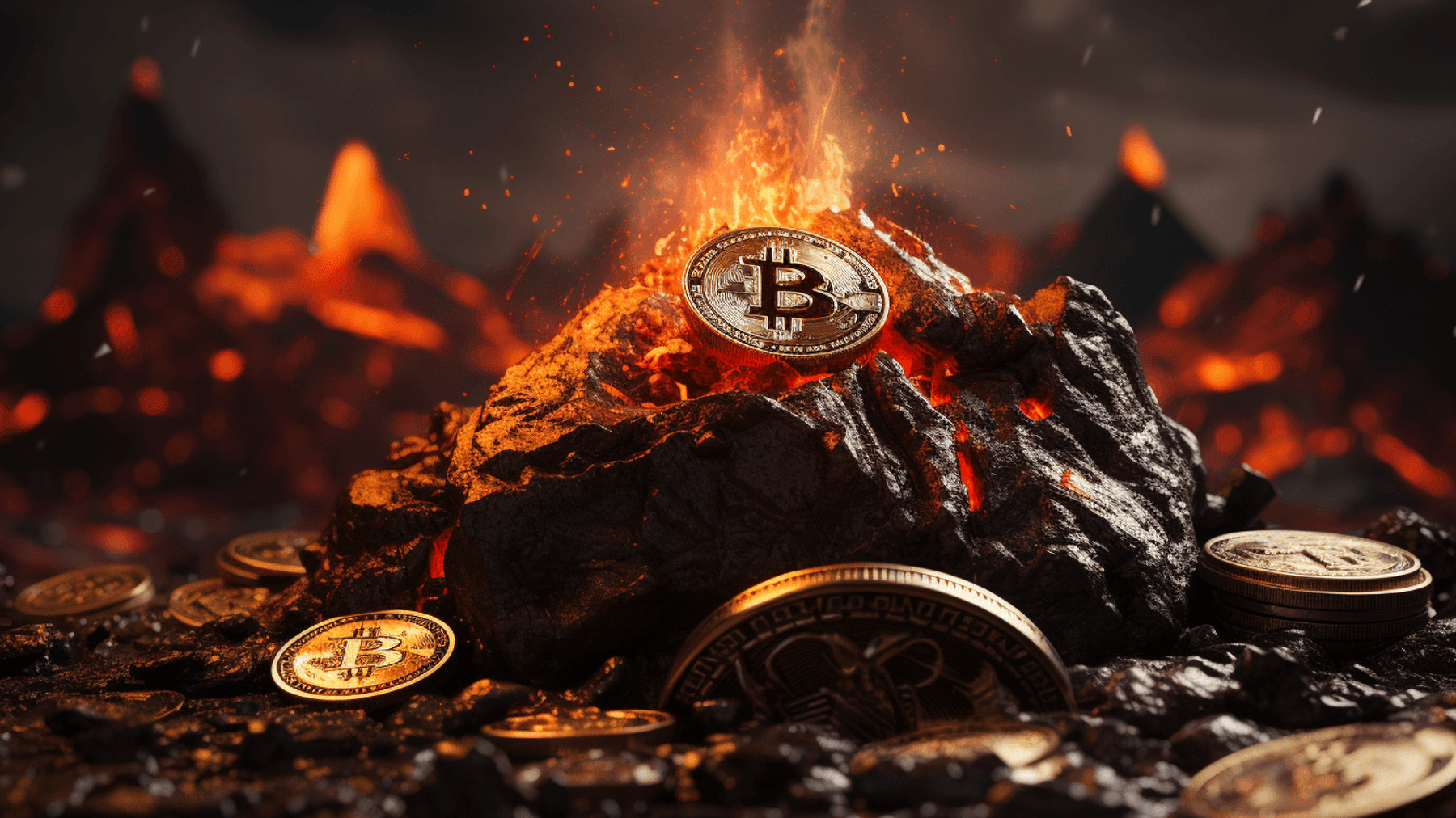 Kopalnia BTC zasilana wulkanem.