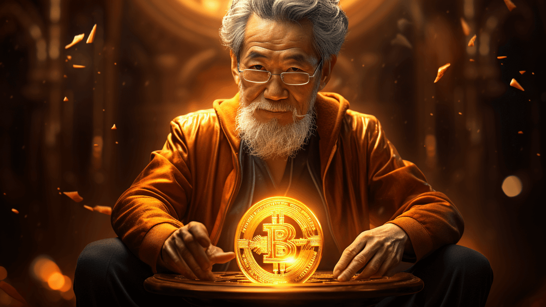 Satoshi Nakamoto.