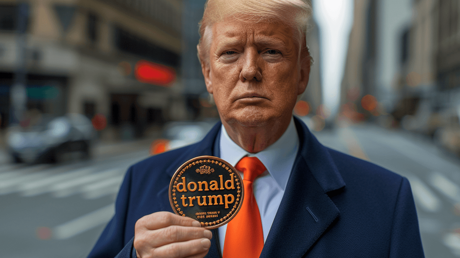 Donald Trump hodluje memecoiny o wartości ponad 1 mln USD!