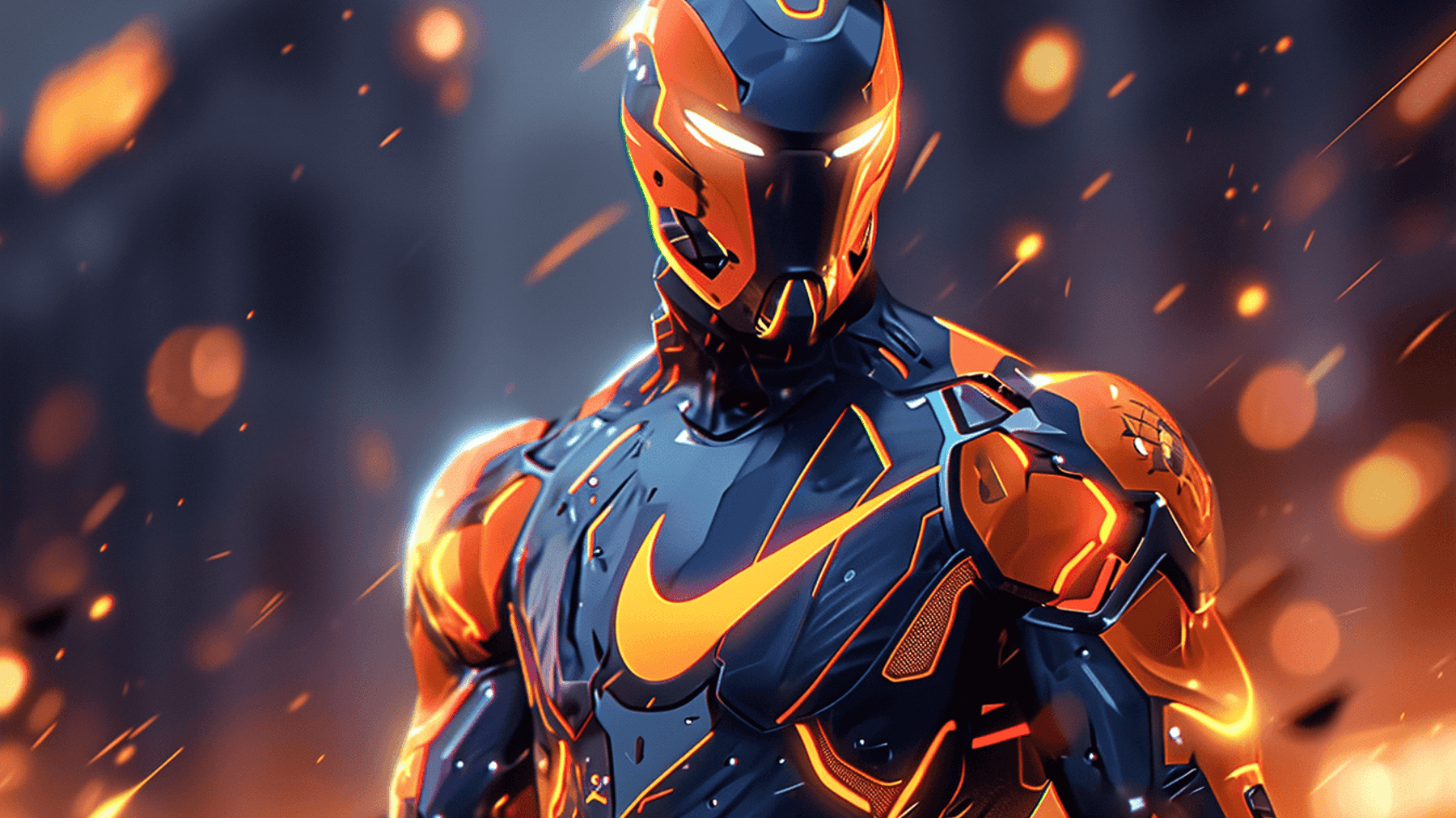 Skin Nike w grze Fortnite.