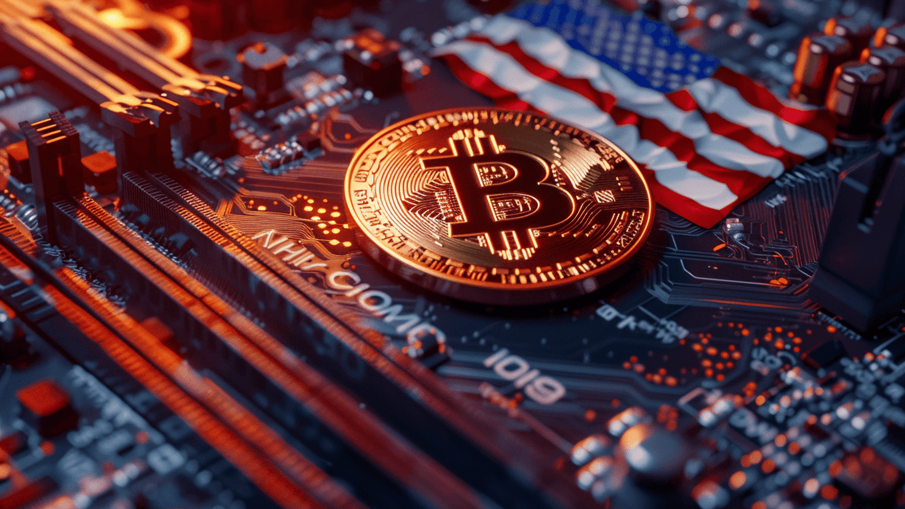 Dominacja USA w miningu BTC.