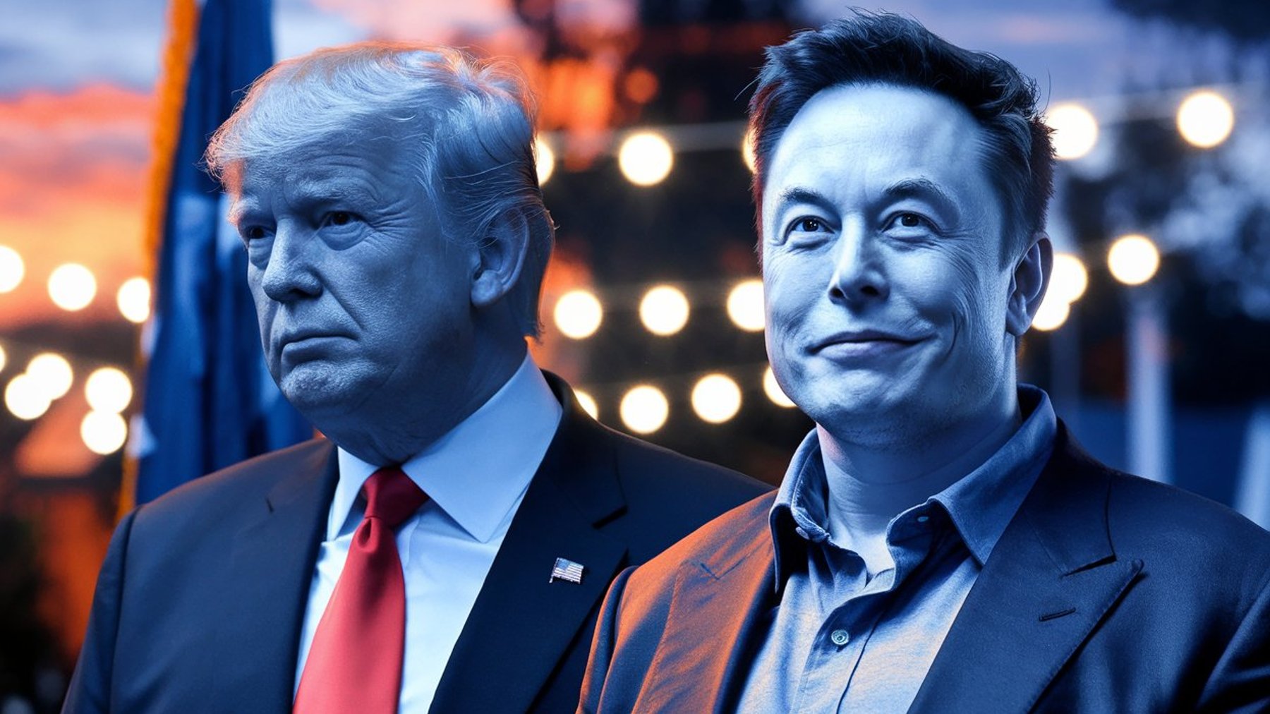 Elon Musk jako przewodniczący DOGE.