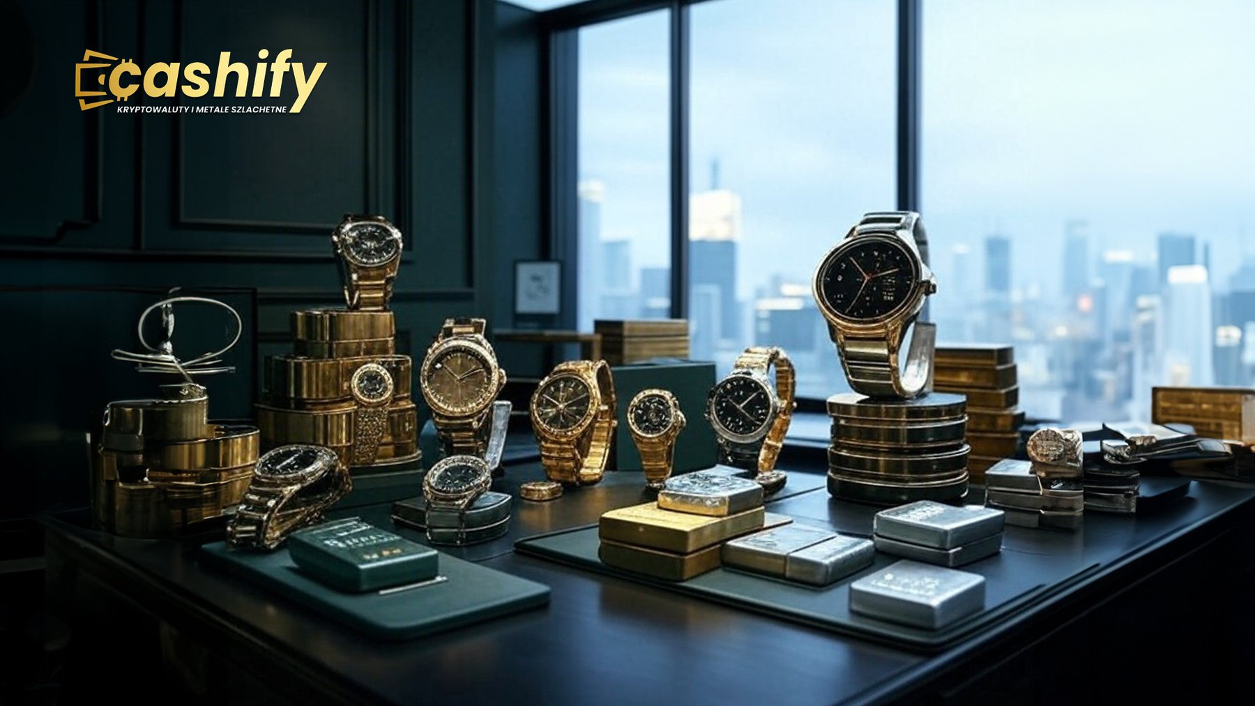 cashify gold zegarki