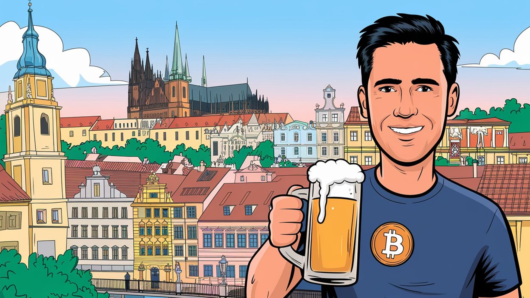 Czeski Bank Narodowy chce inwestować w BTC!