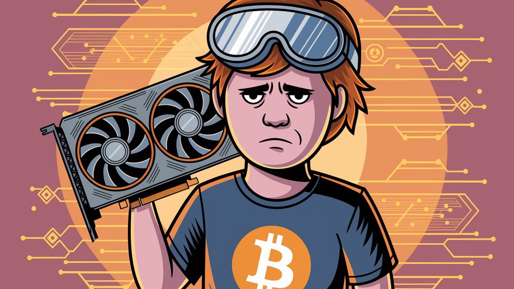 Nowe cła Trumpa uderzają w górników BTC.