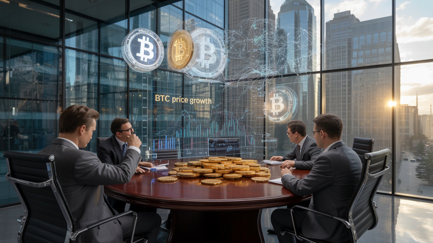 BTC w korporacjach.