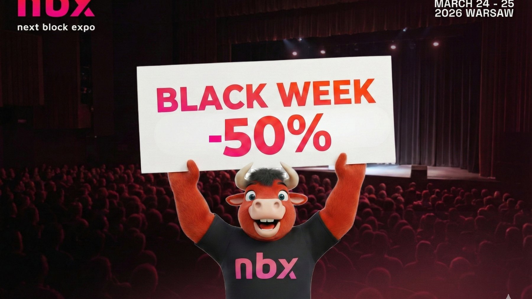Next Block Expo 2026 Black Week