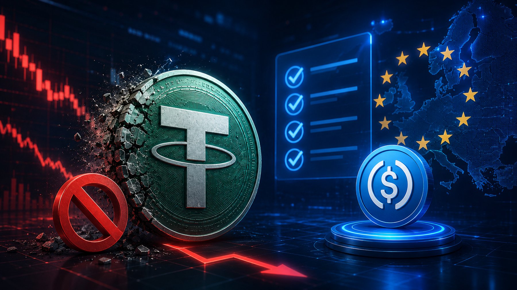 Tether USDT Unia Europejska