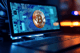 bitcoin google, bitcoin na ekranie komputera