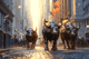 byki na wall street, sec