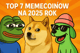 TOP 7 Memecoinów na 2025 rok - na czym warto zarzucić oko?