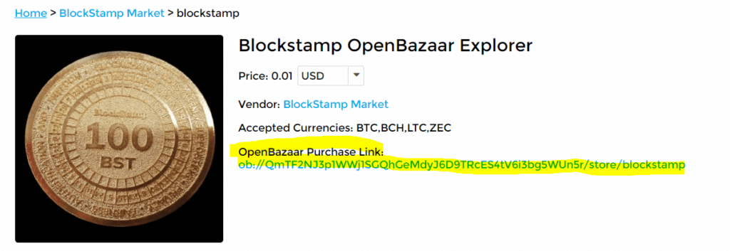 open bazaar zakupy blockstamp