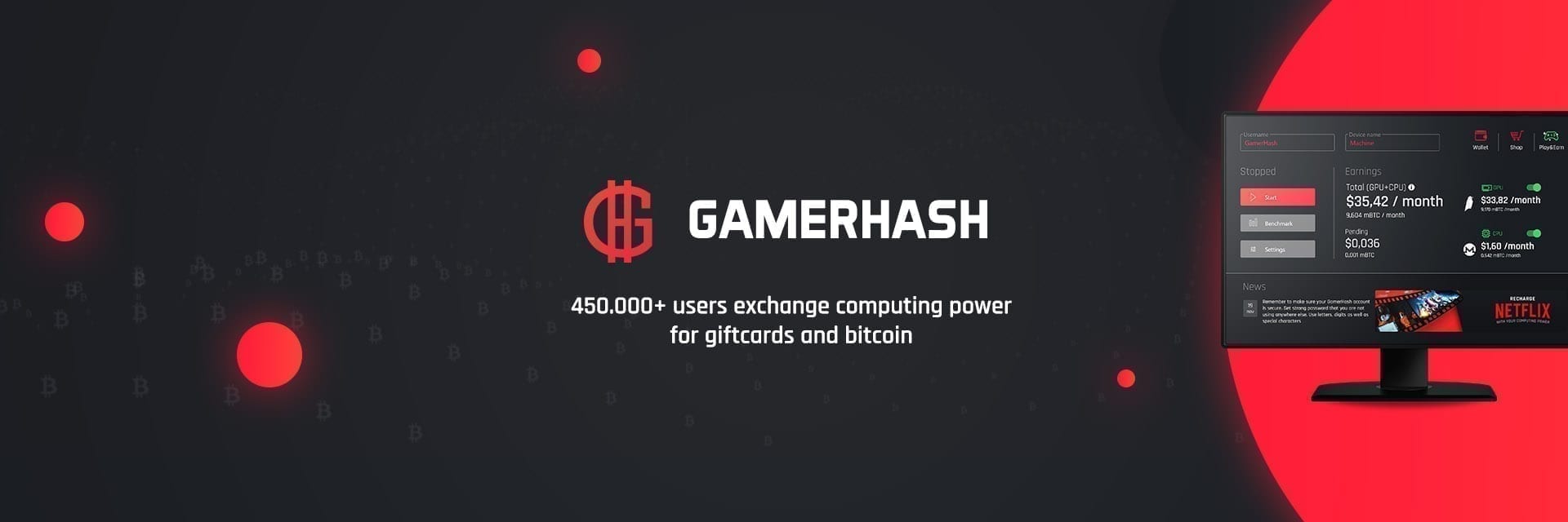 GamerHash - GamerCoin 1