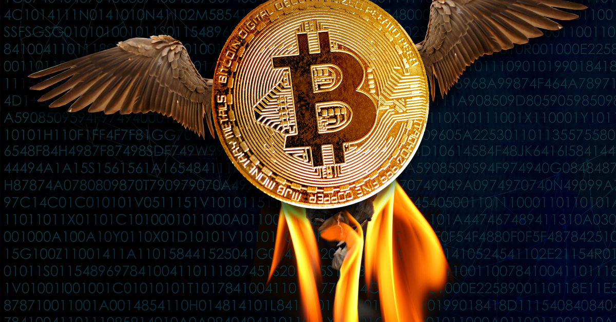 Bitcoin zbliża się 57 tys. USD
