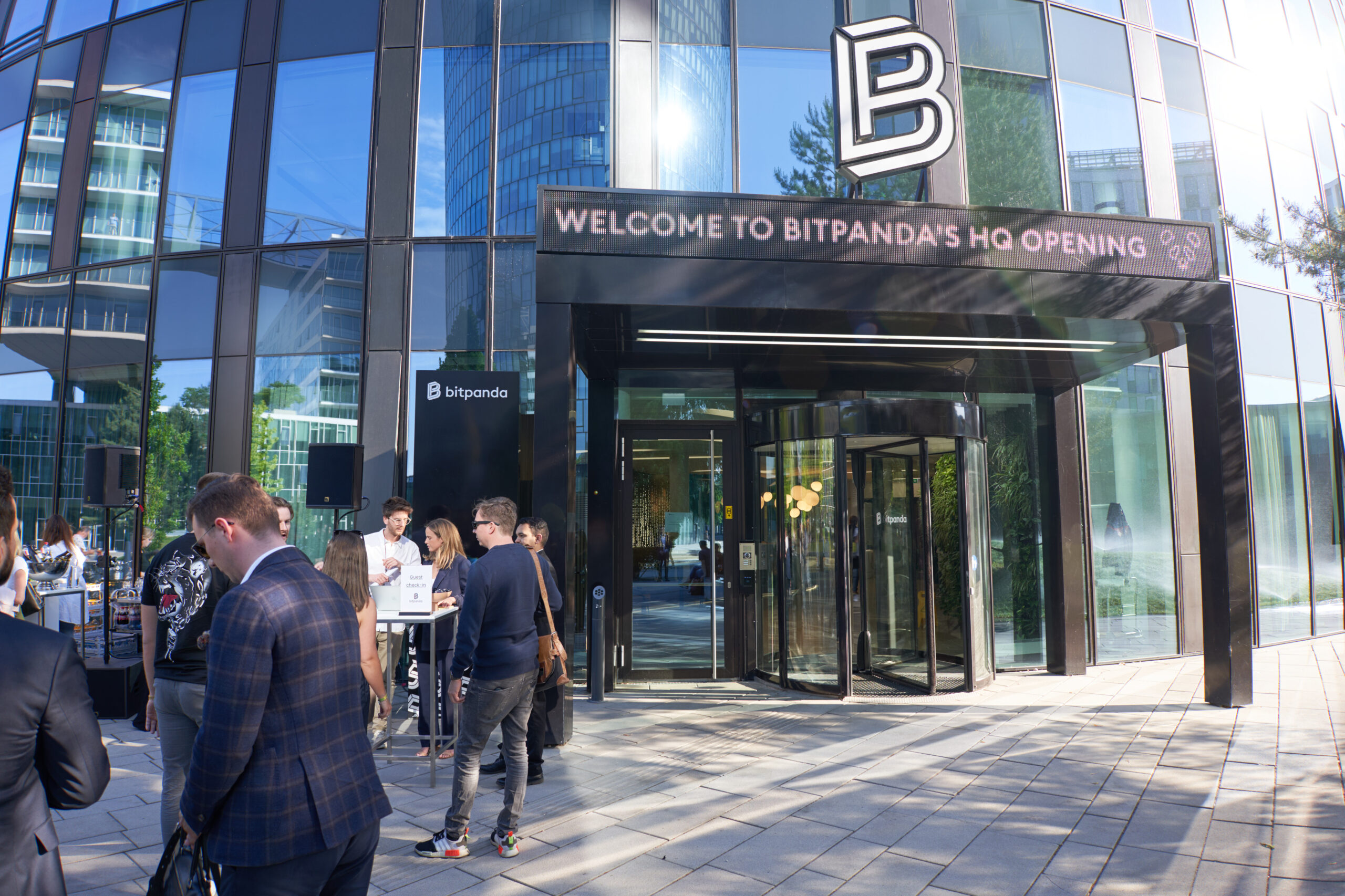 Byliśmy na otwarciu nowej siedziby BitPandy w Wiedniu