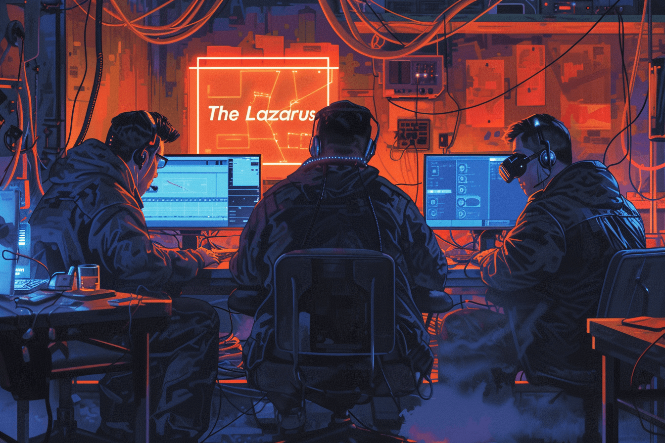 Hakerzy z grupy Lazarus. 